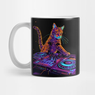 Cat DJ Harmony Mug